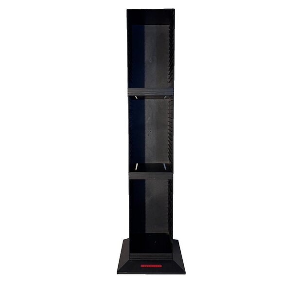 Laserline 50 CD PS1 Storage Tower Rack Holder Organizer Displays Black 29"